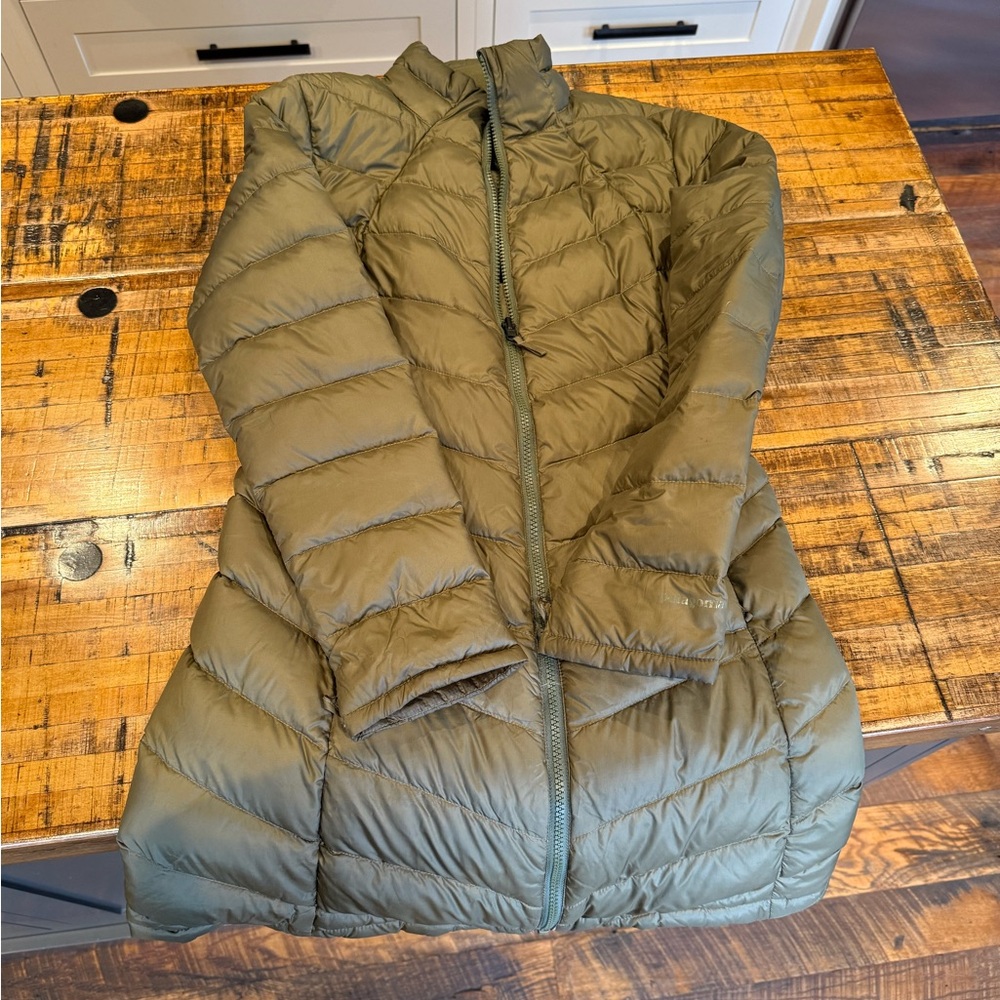 Patagonia Olive Green Puffer Jacket